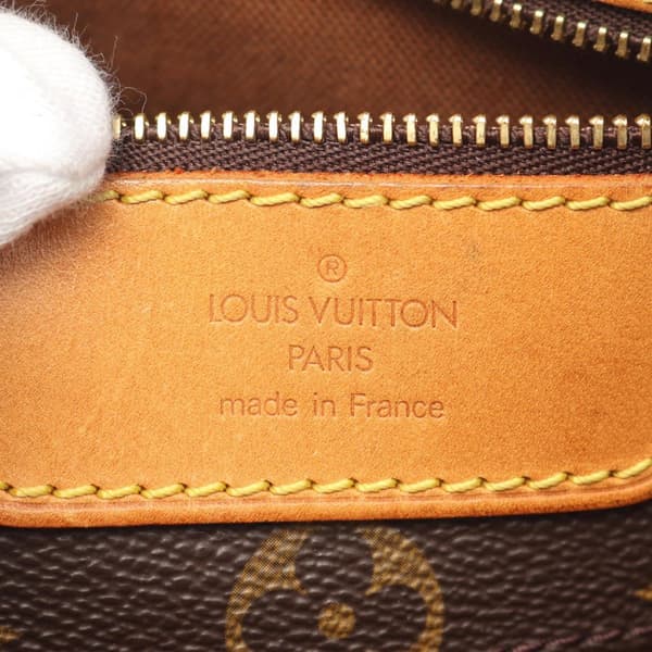 Pre-owned Louis Vuitton Monogram Sac Shopping Brown