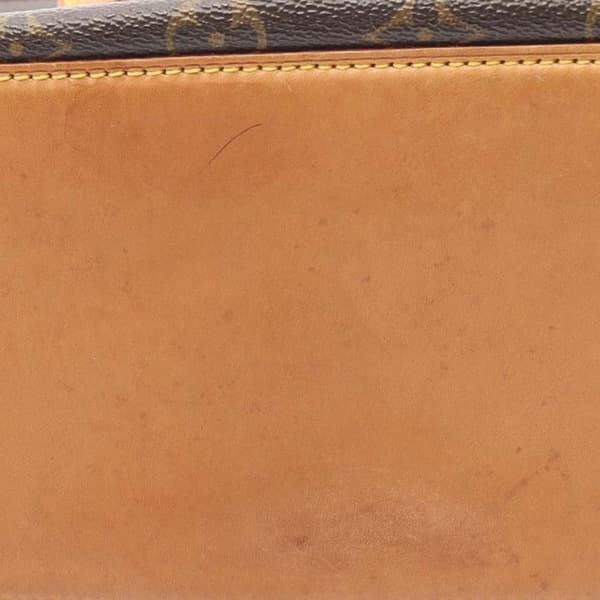 Pre-owned Louis Vuitton Monogram Cabas Piano Brown