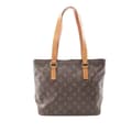 Miniatyrbild 1 av 10: Pre-owned Louis Vuitton Monogram Cabas Piano Brown