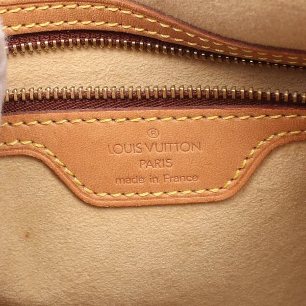 Pre-owned Louis Vuitton LOUIS VUITTON Looping GM Shoulder Bag M51145 Monogram PVC coated canvas leather Brown Used Women
