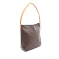 Pikkukuva 2 / 9: Pre-owned Louis Vuitton LOUIS VUITTON Looping GM Shoulder Bag M51145 Monogram PVC coated canvas leather Brown Used Women