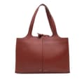 Pikkukuva 1 / 10: Pre-owned Celine Medium Calfskin Trifold Tote Red