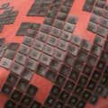 Miniatyrbilde 7 av 10: Pre-owned Bottega Veneta Vitello Mosaico Laque Tote Red