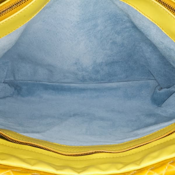 Pre-owned Bottega Veneta Leather Intrecciato Tote Yellow