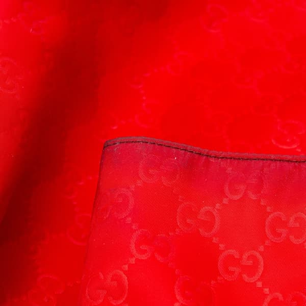 Pre-owned Gucci GG Canvas Tote Red