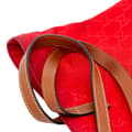 Miniatyrbild 9 av 10: Pre-owned Gucci GG Canvas Tote Red