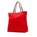 Miniatyrbild 2 av 10: Pre-owned Gucci GG Canvas Tote Red