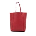 Miniatyrbilde 1 av 10: Pre-owned Bottega Veneta Nappa Intrecciato Tote Red