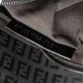 Miniatyrbillede 6 af 10: Pre-owned Fendi Zucchino Canvas Tote Black
