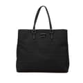 Miniatyrbillede 1 af 10: Pre-owned Fendi Zucchino Canvas Tote Black