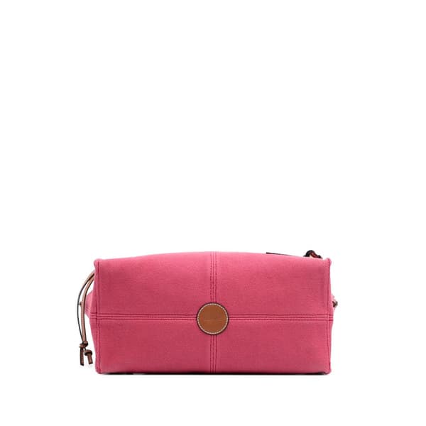 Pre-owned LOEWE Small Canvas Cushion Tote Pink