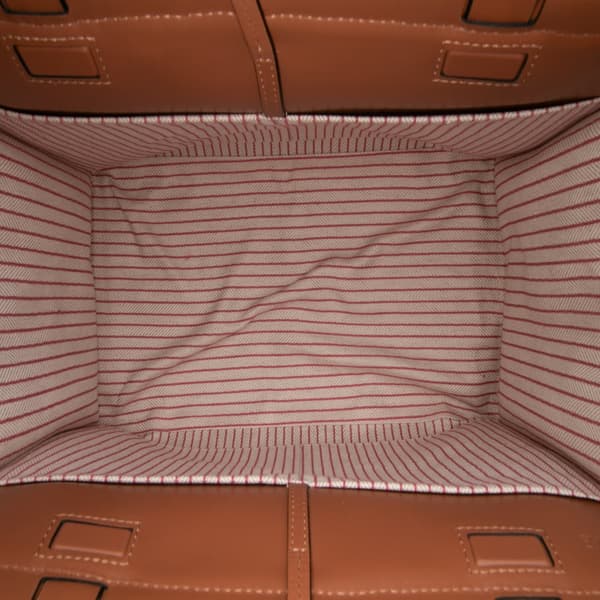 Pre-owned LOEWE Small Canvas Cushion Tote Pink
