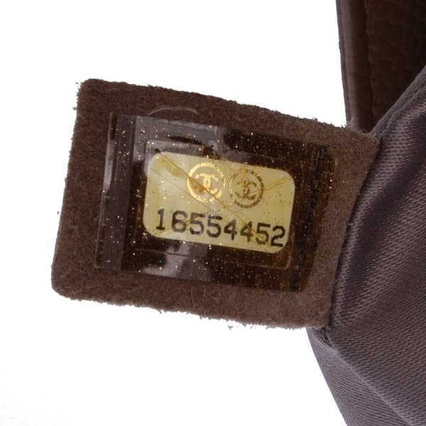Pre-owned Chanel Caviar Grand Shopping Tote Brown