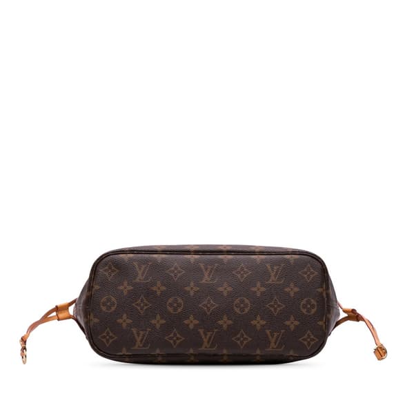 Pre-owned Louis Vuitton Monogram Neverfull PM Brown