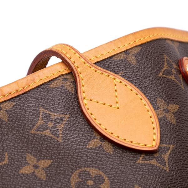 Pre-owned Louis Vuitton Monogram Neverfull PM Brown