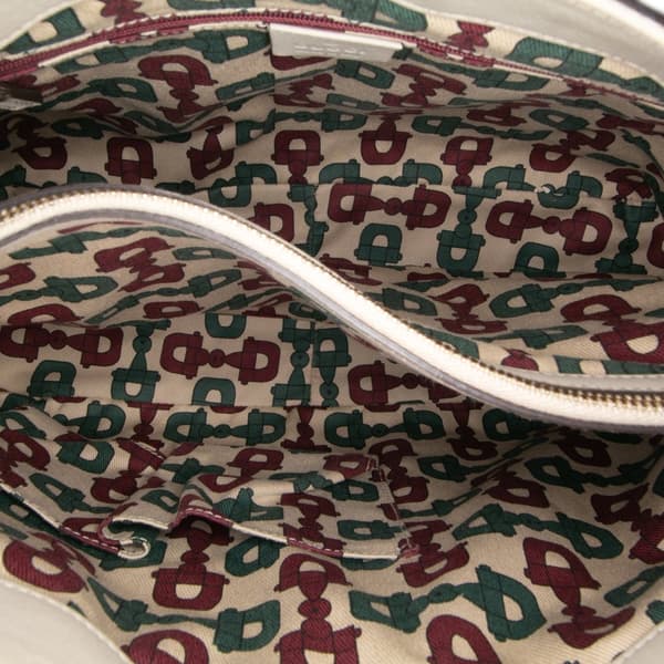 Pre-owned Gucci Guccissima Abbey D Ring Tote Brown