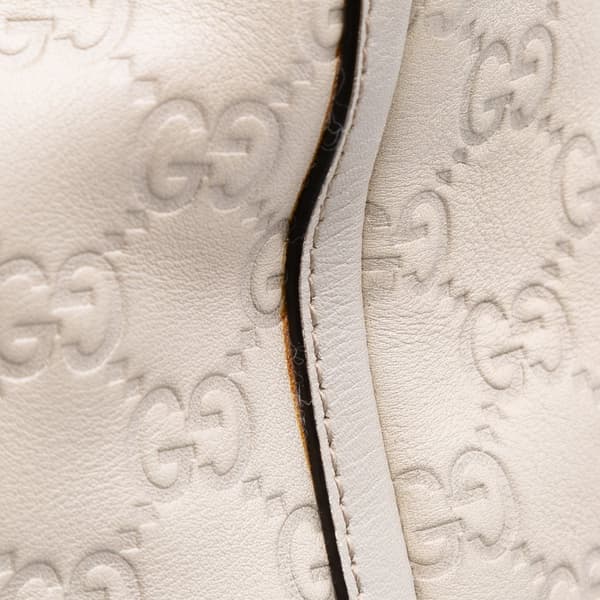 Pre-owned Gucci Guccissima Abbey D Ring Tote Brown