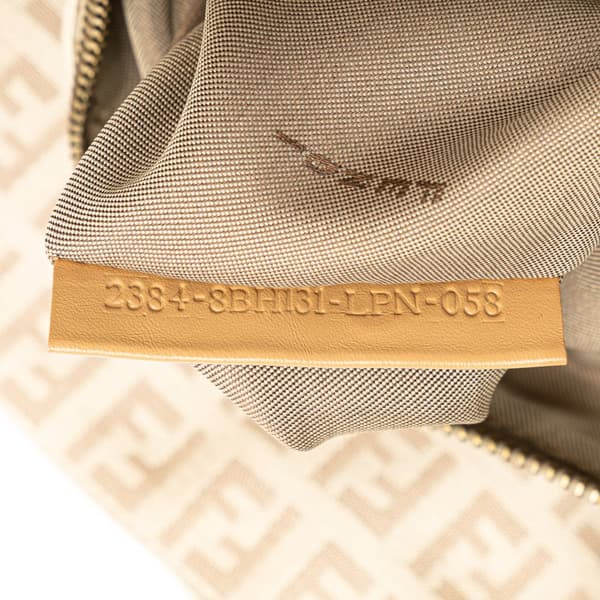 Pre-owned Fendi Zucchino Canvas Tote Brown