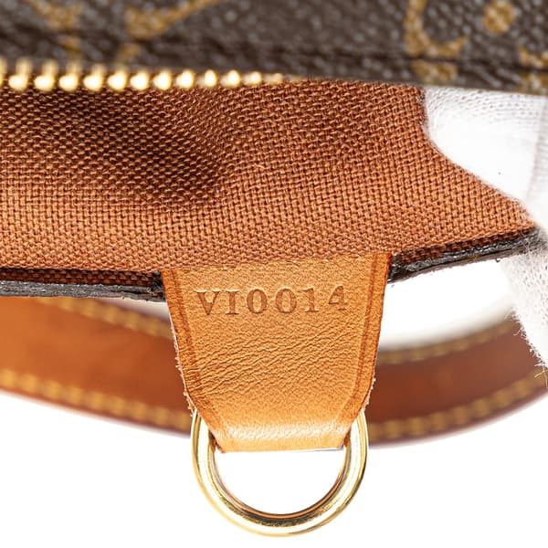 Pre-owned Louis Vuitton Monogram Cabas Piano Brown
