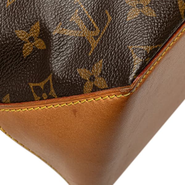 Pre-owned Louis Vuitton Monogram Cabas Piano Brown
