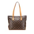 Miniatyrbild 1 av 10: Pre-owned Louis Vuitton Monogram Cabas Piano Brown