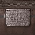 Miniatyrbild 5 av 10: Pre-owned Gucci GG Crystal Abbey D Ring Tote Brown