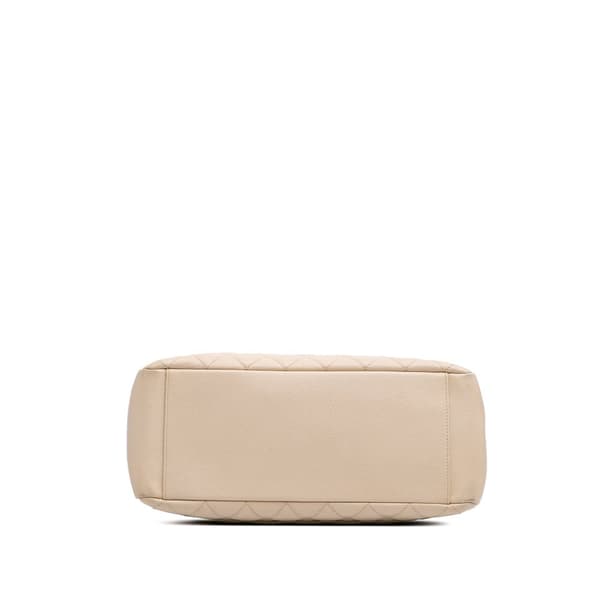 Pre-owned Chanel Caviar Grand Shopping Tote Brown