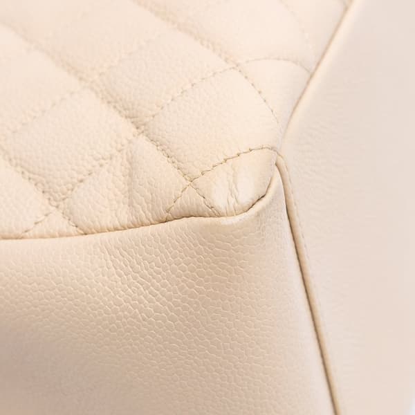 Pre-owned Chanel Caviar Grand Shopping Tote Brown