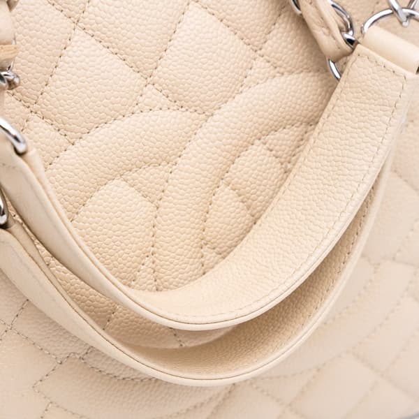 Pre-owned Chanel Caviar Grand Shopping Tote Brown