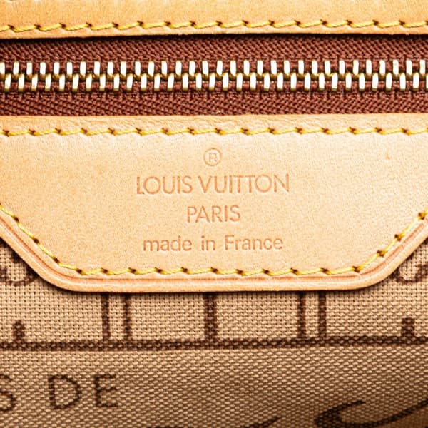 Pre-owned Louis Vuitton Monogram Neverfull PM Brown
