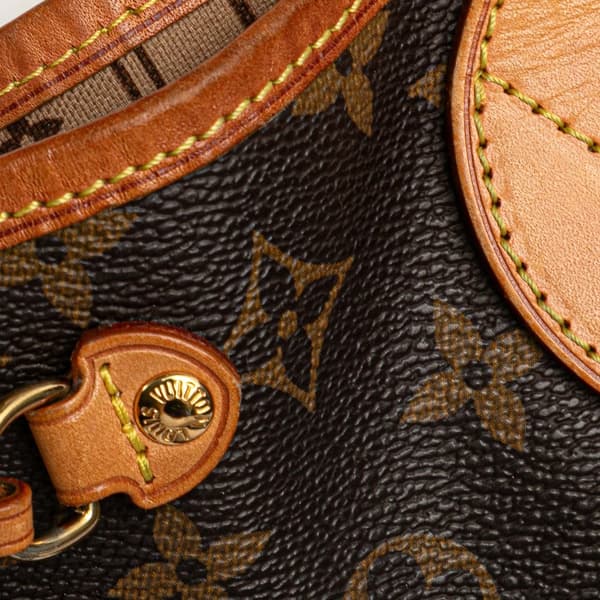 Pre-owned Louis Vuitton Monogram Neverfull PM Brown