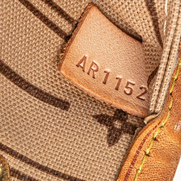 Pre-owned Louis Vuitton Monogram Neverfull PM Brown