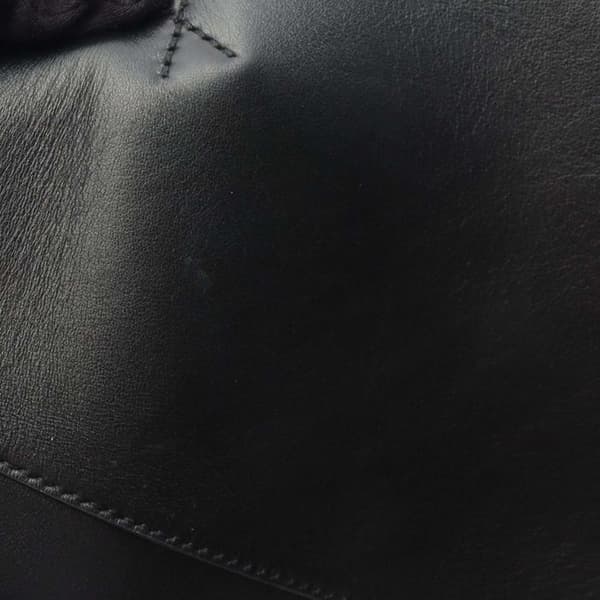 Pre-owned LOEWE Large Calfskin Puzzle Fold Tote Black