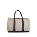 Pikkukuva 1 / 10: Pre-owned Hermès Toile and Buffalo Leather Garden Party 36 Brown