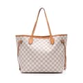 Pikkukuva 1 / 9: Pre-owned Louis Vuitton Damier Azur Neverfull MM White