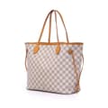 Pikkukuva 2 / 10: Pre-owned Louis Vuitton Damier Azur Neverfull MM White