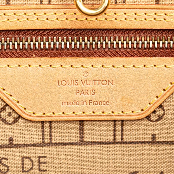 Pre-owned Louis Vuitton Monogram Neverfull PM Brown