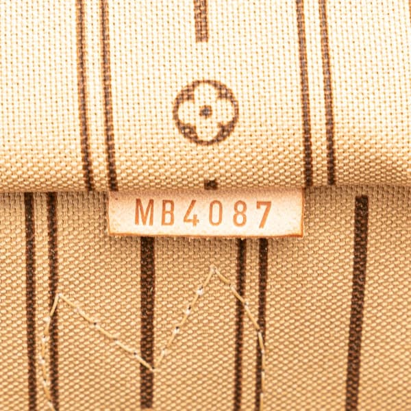 Pre-owned Louis Vuitton Monogram Neverfull PM Brown