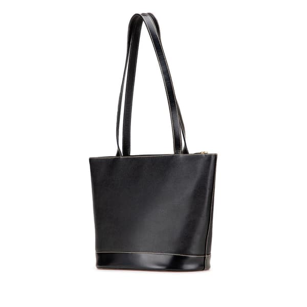 Pre-owned Burberry Leather Tote Black