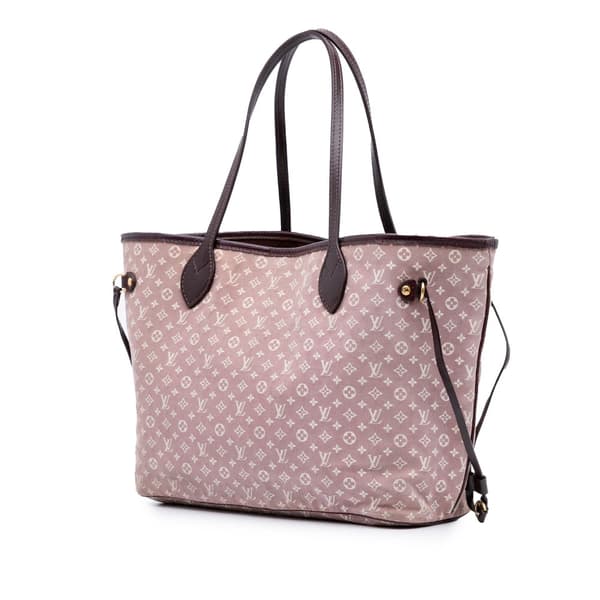 Pre-owned Louis Vuitton Monogram Idylle Neverfull MM Pink