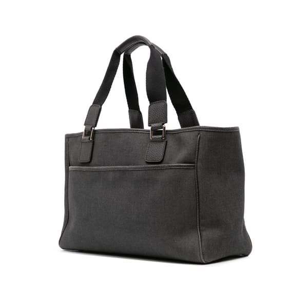 Pre-owned Gucci Canvas Joy Tote Gray