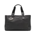 Miniatyrbild 1 av 9: Pre-owned Gucci Canvas Joy Tote Gray