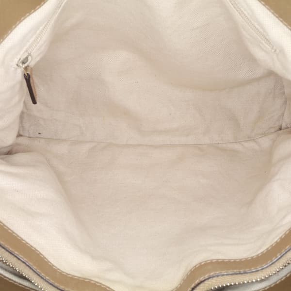 Pre-owned Gucci Guccissima Sukey Tote Gold