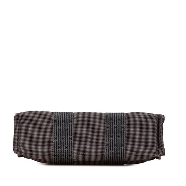 Pre-owned Hermès Canvas Herline PM Gray