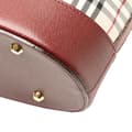 Miniatyrbild 9 av 10: Pre-owned Burberry House Check Canvas Tote Brown