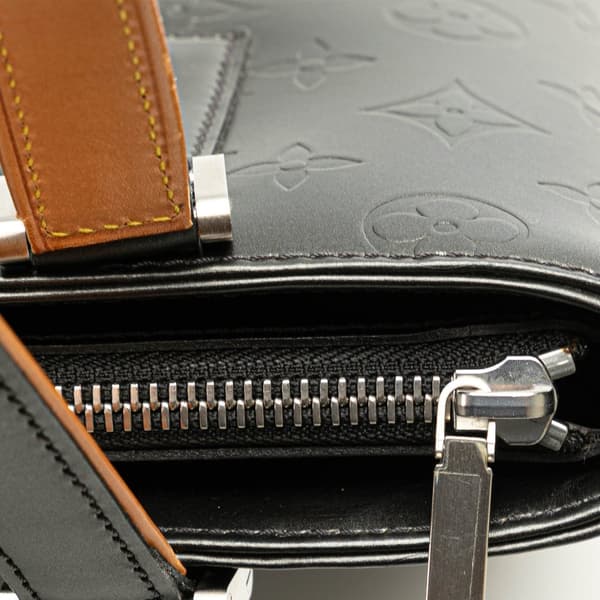 Pre-owned Louis Vuitton Monogram Mat Stockton Gray