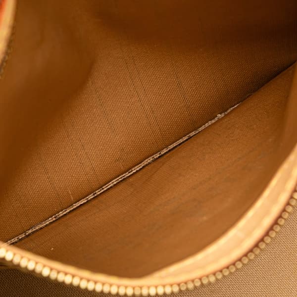 Pre-owned Louis Vuitton Monogram Neverfull PM Brown