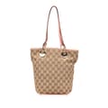 Miniatyrbild 1 av 10: Pre-owned Gucci GG Canvas Eclipse Tote Brown