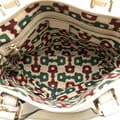 Miniatyrbild 4 av 10: Pre-owned Gucci GG Canvas Web Jolicoeur Tote Brown