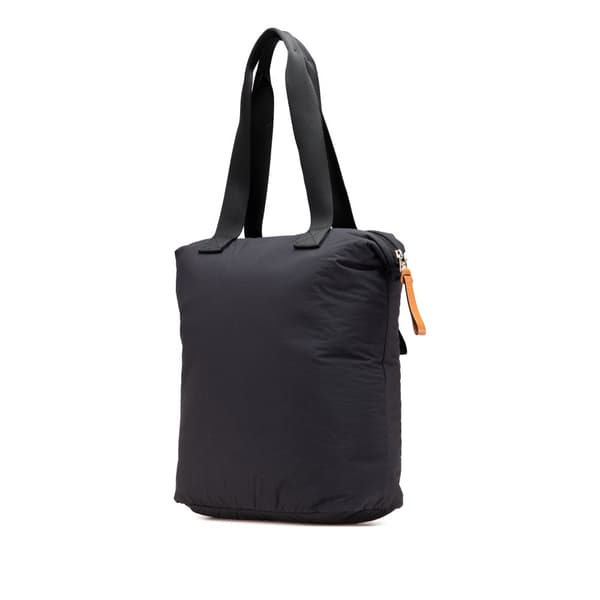 Pre-owned LOEWE Recycled Nylon Eye Loewe Nature Tote Black